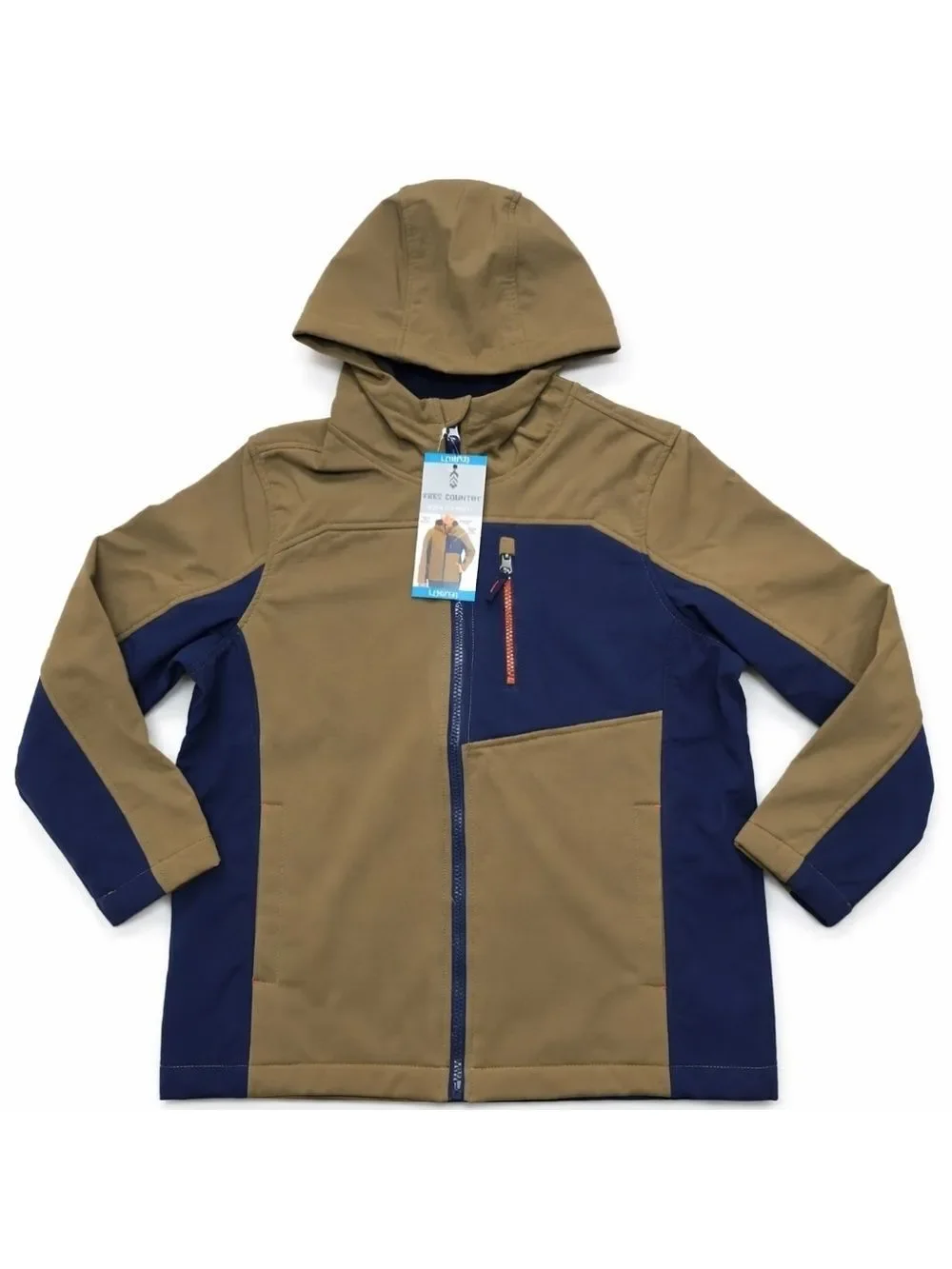 Free Country Boys Softshell Jacket Size Large 10/12 New With Tags